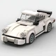 Збірна модель BauTech Porsche 911 Turbo із 196 деталей Чорний (1015-992-00) - зображення 4