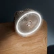 Вентилятор BauTech с прищепкой и LED-подсветкой Бежевый (1015-781-00) - изображение 8