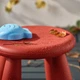 Дитячий стілець IKEA MAMMUT МАММУТ 705.819.91 червоний - зображення 5