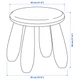 Дитячий стілець IKEA MAMMUT МАММУТ 705.819.91 червоний - зображення 6