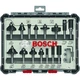 Набор фрез Bosch (8 мм, 15 шт) комбинированных (25993) - изображение 2