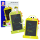 Tablica do rysowania i pisania LEAN Toys Dinozaur zielona LCD Rysik (5905991057246) - obraz 1