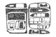 Накладки на панель Дерево для Toyota Land Cruiser 100 1998-2007 рр - зображення 4