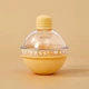 Форма для льоду у вигляді кулі Ice Ball Maker TOPA Сферична силіконова сфера для заморожування та зберігання круглого льоду Жовта - зображення 1