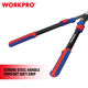 Сучкорез садовый телескопический с опорной наковальней WORKPRO 635-940 мм PRO WP332022 - изображение 3