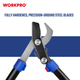 Сучкорез садовый с храповым механизмом WORKPRO 700 мм PRO WP332020 - изображение 3