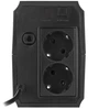 Джерело безперебійного живлення LogicPower LPM-825VA-P, Lin.int., AVR, 2 x евро, пластик (LP3405) - изображение 4
