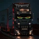 Светящиеся глаза на фуру, грузовик на лобовое стекло DEVIL'SEYE GREEN - LED Глаза Дьявола на машину електронные XL9 - изображение 1