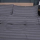 Комплект постельного белья MirSon Полуторный 143 x 210 Ranforce Elite 17-0601 Stripe Gray Ранфорс (2200008049584) - изображение 3