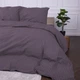 Комплект постельного белья MirSon Полуторный 143 x 210 Ranforce Elite 17-0603 Stripe Violet Ранфорс (2200008051594) - изображение 4