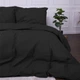 Комплект постельного белья MirSon Ranforce Elite Полуторный 143х210 см 17-0611 Stripe Black Ranforce (2200008199616) - изображение 3