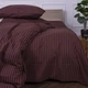 Комплект постельного белья MirSon Ranforce Elite Полуторный 143х210 см 17-0617 Stripe Brown Ranforce (2200008202224) - изображение 4