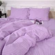 Комплект постельного белья MirSon Полуторный 143х210 см 17-0618&nbsp;Stripe&nbsp;Purple Бязь (2200008203726) - изображение 5