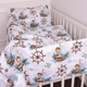 Комплект постельного белья MirSon Kids Time 20-0023 Sailor 110 x 140 см Бязь (2200007843350) - изображение 3