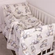 Комплект постельного белья MirSon Kids Time 20-0022 Rabbit Gray 110 x 140 см Бязь (2200007843251) - изображение 5