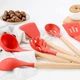 Набор кухонных предметов Kitchen Dining 12 предметов 0350 Красный - изображение 5