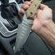 Ніж Щур (пісок) сталь 50х14мф KN90 - зображення 4