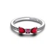 Серебряное кольцо No Brand Бант Белоснежки 193652C01 50 - изображение 2