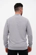 Кофта на замке кэжуал Trend Collection 074-2 светло-серый (GRI) S - изображение 8