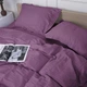 Простынь на резинке MirSon двуспальная 180x200+25 см 30-0008 Smoky Pink Satin Stripe (2200005250624) - изображение 4