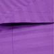Простынь на резинке MirSon полуторная 90x200+25 см 30-0009 Purple Satin Stripe (2200005251102) - изображение 5