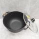 Каструля чавунна (казан) 6,0 л зі скляною кришкою та литими ручками T404C3 - зображення 3