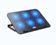 Подставка охлаждающая для ноутбука до 15.6" IceCoorel A9 Laptop Stand Blue LED со сменой наклона черная - изображение 1