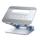 Подставка для ноутбука 13-17" со сменой наклона TRY B12 Laptop Stand aluminium silver - изображение 2