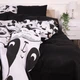 Комплект постельного белья Mirson Полуторный 143х210 см 17-4850 Panda Бязь (2200009584626) - изображение 4