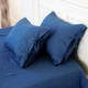 Простирадло на резинці MirSon односпальне 70x190+10 см Natural Linen Bluebottle Льон (2200007102457) - зображення 7