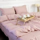 Простынь на резинке MirSon односпальная 70x190+10 см Natural Linen Dearness Лен (2200007102501) - изображение 3
