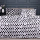 Комплект постельного белья MirSon Полуторный 143х210 см 17-0673 Monochrome Meows Ranforce Elite (2200010185041) - изображение 1