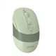Мышь беспроводная A4Tech FB10C оптическая 1200-2400dpi Bluetooth 2.4GHz с аккумулятором без подсветки Matcha Green - изображение 4