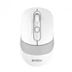 Мышь беспроводная A4Tech FB10C оптическая 1200-2400dpi Bluetooth 2.4GHz с аккумулятором без подсветки Grayish White - изображение 1