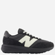 Buty sportowe męskie New Balance 370 U370PB 45.5 Czarne z białym (197967981180) - obraz 1