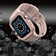 Ремінець із чохлом Hurtel Protect Strap Band для Apple Watch 42/44/45 мм Pink (9145576231760) - зображення 5