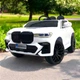 Детский полноприводный электромобиль модели BMW X8 Белый - изображение 2