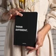 Блокнот ORNER Think Different А5 144 листа в клеточку Черный - изображение 7