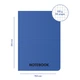Блокнот ORNER "Просто синий" А5 144 листа в клеточку - изображение 2