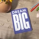 Блокнот ORNER Dream BIG А5 144 листа в клеточку Синий - изображение 5