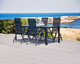 Набір садових стільців ModernHome by Multistore WR1652-2 Сірі - зображення 9