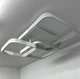 Люстра светодиодная потолочная LUMINARIA AKRILIKA SQUARE 130W 4S WHITE/CLEAR 220V IP20 с пультом ДУ для кухни, спальни, гостиной - изображение 11