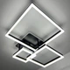 Люстра светодиодная потолочная LUMINARIA GENNY SQUARE RGB 105W 4S 645x618 BLACK 220V IP20 (6951712300213) - изображение 8