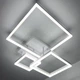 Люстра светодиодная потолочная LUMINARIA GENNY SQUARE RGB 105W 4S 645x618 WHITE 220V IP20 (6951712300206) - изображение 6