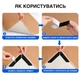 Липучки фиксаторы для ковров в форме сердца Sticky Heart антискользящие ленты - фиксаторы для ковриков в ванную комнату / прихожую / спальню / гостиную, 4 шт, 8х8 см, черные (106961842) - изображение 7