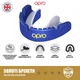 Капа OPRO Gold Braces під брекети доросла (вік 11+) Dark Blue/Pearl (art.102506002) - изображение 3
