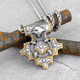 Підвіска амулет у скандинавському стилі Thor's Hammer «Молот Тора» 44.3 * 40 мм [WJ-1014] Viking - зображення 3