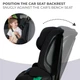 Детское автокресло Kinderkraft Safety Fix 2 i-Size гр. 1-2-3 9-36 кг Black, 5902533923083 - изображение 10