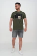 Футболка с принтом Trend Collection 5026 зеленый+принт 2XL - изображение 2