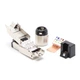 RJ45 High-Speed коннектор - RJ45P-8S / 8P8C / Cat 8 / ethernet / заземленный / прямой - изображение 2